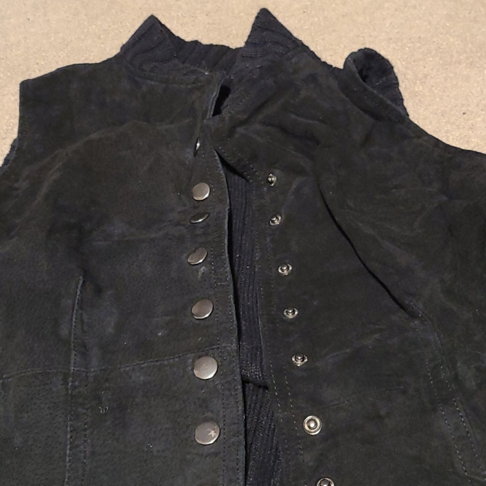 black vest